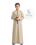 KIDS THAWB (ROYAL GOLD)