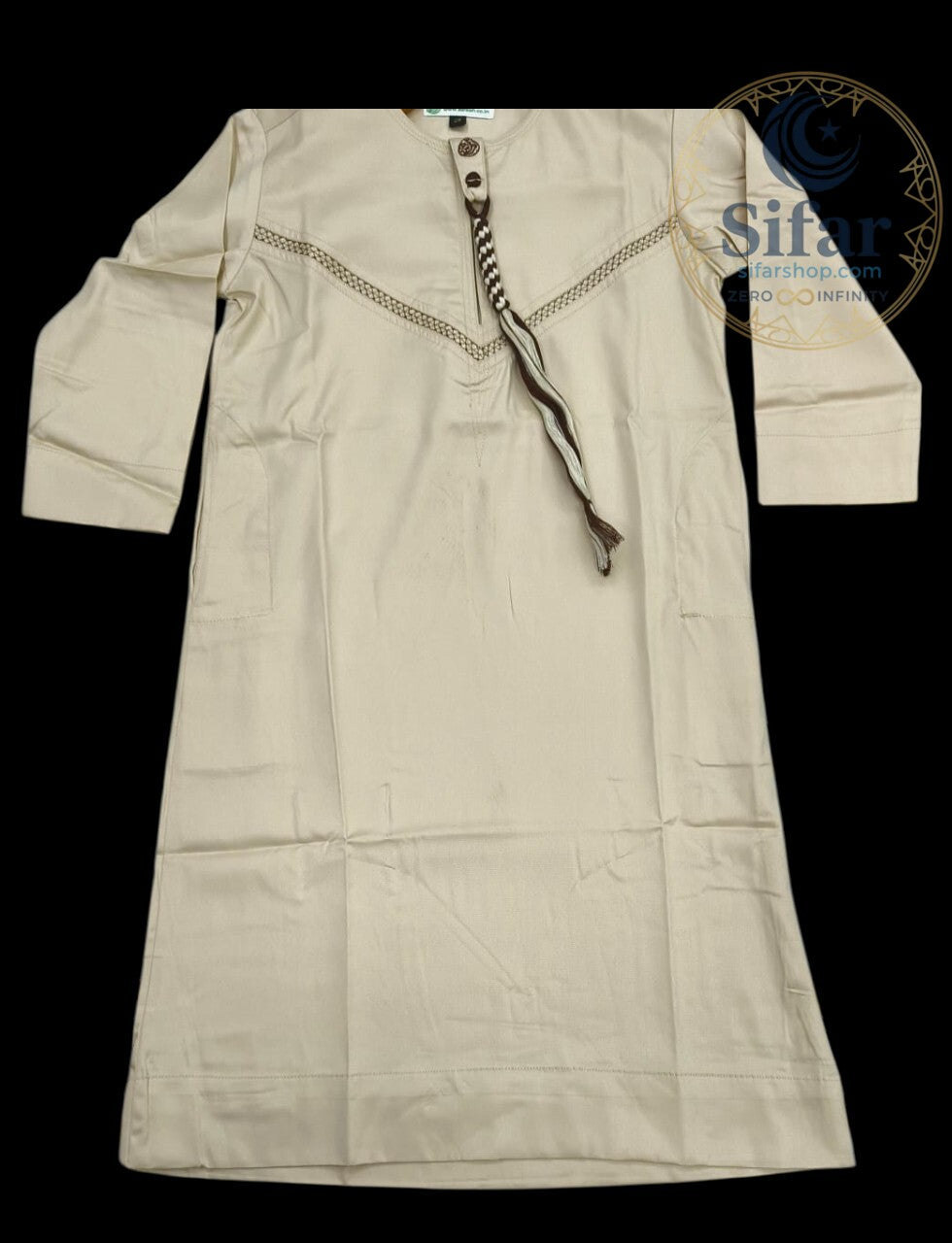 KIDS THAWB (ROYAL GOLD)